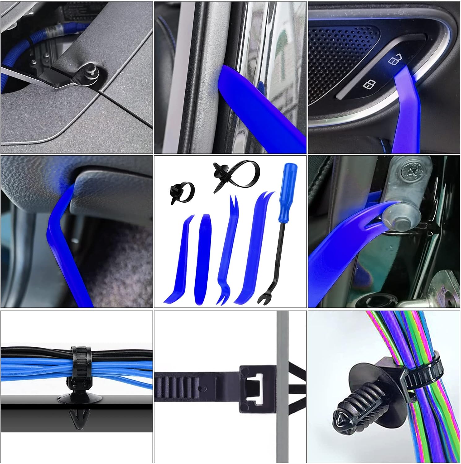 Car Push Retainer Clips